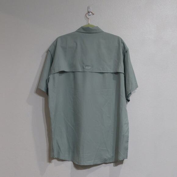 Drake Clothing Company Green Short Sleeve Button Down Sz M - Picture 11 of 13